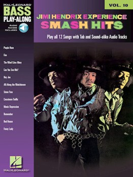 Jimi Hendrix Experience Smash Hits by Hendrix Jimi - Bass Play-along Vol - Jimi Hendrix for Elec Bass