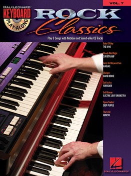 Rock Classics by Various Various for PVG Collection W (Keyboard Play-along)