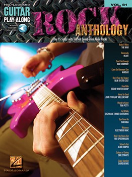 Guitar Play Along V81: Rock Anthology by Various for
