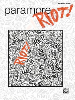 Riot by Paramore Paramore for Guitar Tab