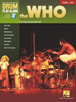 The Who w/cd [drumset] Drum Play-Along