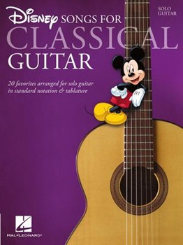 Disney Songs for Classical Guitar by Various for