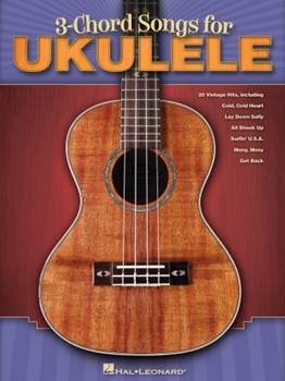 3-Chord Songs for Ukulele by Various for
