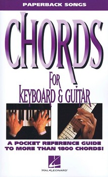 Chords For Keyboard & Guitar by - Paperback Songs - Various for Fake Book