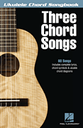This series features convenient 6 inch. x 9 inch. books with complete lyrics and chord symbols above the lyrics for dozens of great songs. Each song also includes chord grids at the top of every page, and the first notes of the melody for easy reference. These books are perfect for people who don't read music but want to strum chords and sing, and are equally ideal for more advanced, music-reading ukulele players who don't feel like wading through note-for-note notation. This easy collection features 60 songs you can play with just three chords: All Along the Watchtower · Bad Case of Loving You · Bang a Gong (Get It On) · Blue Suede Shoes · Cecilia · Do Wah Diddy Diddy · Get Back · Hound Dog · Kiss · La Bamba · Me and Bobby McGee · Not Fade Away · Rock This Town · Sweet Home Chicago · Twist and Shout · You Are My Sunshine · and more.