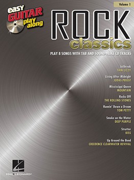 Rock Classics by Various for Guitar w/ Audio