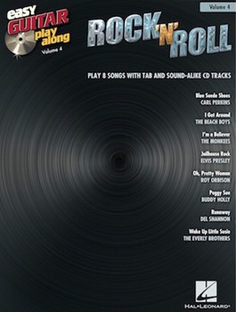 Easy Guitar Play Along V4: Rock N Roll by Various Gtr Tab w/ CD for
