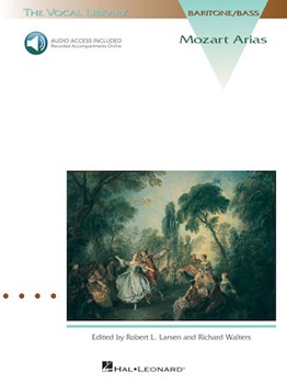 Mozart Arias For Baritone/Bass w/online audio [vocal]