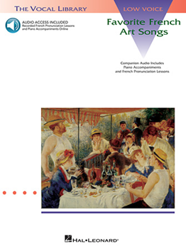 Favorite French Art Songs - Volume 1 - Vocl