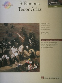 3 Famous Tenor Arias by Various for High Voice Collection