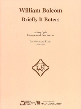 Briefly It Enters by Bolcom WIlliam Benite Valente for High Voice Collection