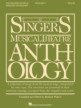The Singer's Musical Theatre Anthology - Volume 3 - Tenor Book Only Tenor