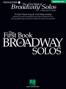 First Book of Broadway Solos - Baritone/Bass Edition Baritone/B