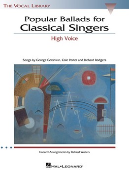Popular Ballads For Classical Singers by Walters - Richard Walters - for High Voice (Vocal Library)
