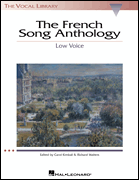 The French Song Anthology - The Vocal Library Low Voice low voice