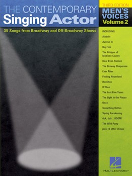 Contemporary Singing Actor Volume Two by Various for Vocal Collection (Men's Edition)