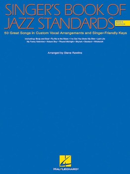 Singer's Book Of Jazz Standards by - Rawlins Steve - for Vocal Collection (Men)