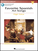 Favorite Spanish Art Songs - The Vocal Library High Voice