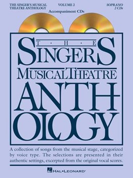 Hal Leonard Various   Singer's Musical Theatre Anthology Volume 2 Revised - Soprano Accompaniment CDs