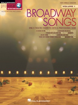 Broadway Songs For Female Singers by Various for PVG Collection W (Pro Vocal Women Vol)