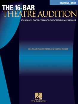 16-Bar Theatre Audition Baritone/Bass - Baritone/Bass Edition Bari