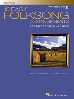 15 Easy Folksong Arrangements 1111B21, 1211C10   Hi  Bk/Cd