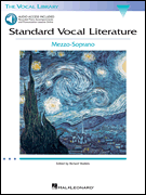 Hal Leonard  Walters  Standard Vocal Literature - Introduction to Repertoire Mezz-Soprano - Book / Online Audio