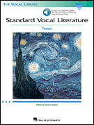 Standard Vocal Literature w/online audio [tenor]