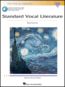 Standard Vocal Literature w/online audio [Baritone]