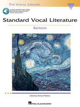 Standard Vocal Literature w/online audio [Baritone]