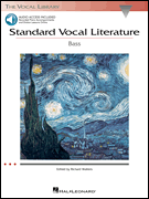 Hal Leonard  Walters  Standard Vocal Literature - Introduction to Repertoire Bass Book/Online Audio