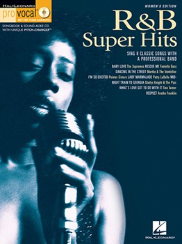 R & B Super Hits For Female Singers by Various Various for PVG Collection W (Pro Vocal Women Vol)