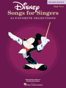 Hal Leonard Various Composers  Disney Disney Songs for Singers - High Voice