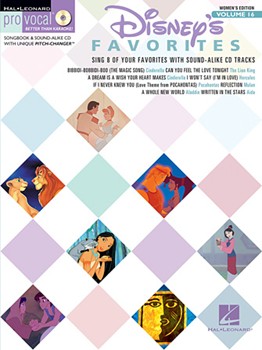 Disney Favorites - Pro Vocal Women's Edition Volume 16 pro vocal