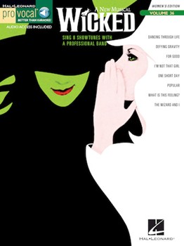 Wicked - Pro Vocal Women's Edition Volume 36