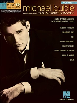 Michael Buble - Call Me Irresponsible - Pro Vocal Men's Edition Volume 61 Vocal