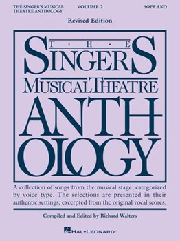 The Singer's Musical Theatre Anthology - Volume 2 - Soprano Book Only Soprano