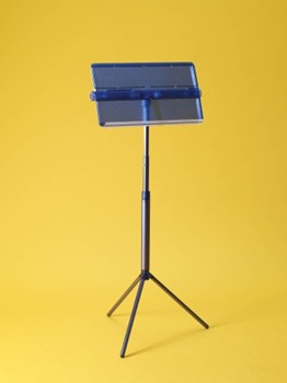 Music Stand--Petersen Blue - Collapsible for Accessorie