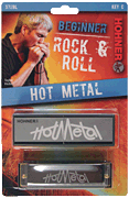 Hohner Hot Metal Harmonica Boxed Key of A