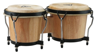 Ritmo Series Natural Finish Bongos by for