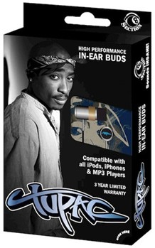 Tupac Shakur - In-Ear Buds by Tupac Shakur for