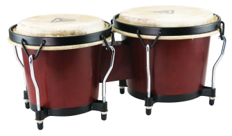 Ritmo Series Mahogany Finish Bongos by for