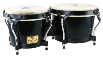Supremo Series Black Finish Bongos by for
