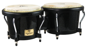 Artist Series Black Metallic Finish Bongos by for