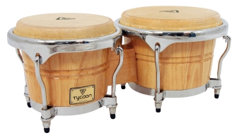 Concerto Series Natural Finish Bongos by for