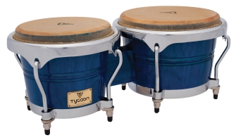Concerto Series Blue Finish Bongos by for