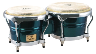 Concerto Series Green Spectrum Finish Bongos by for