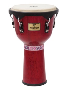 Artist Series Red Finish Djembe by for