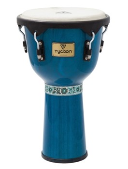 Artist Series Blue Finish Djembe by for