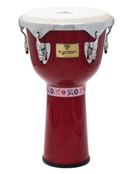 Concerto Series Red Finish Djembe by for